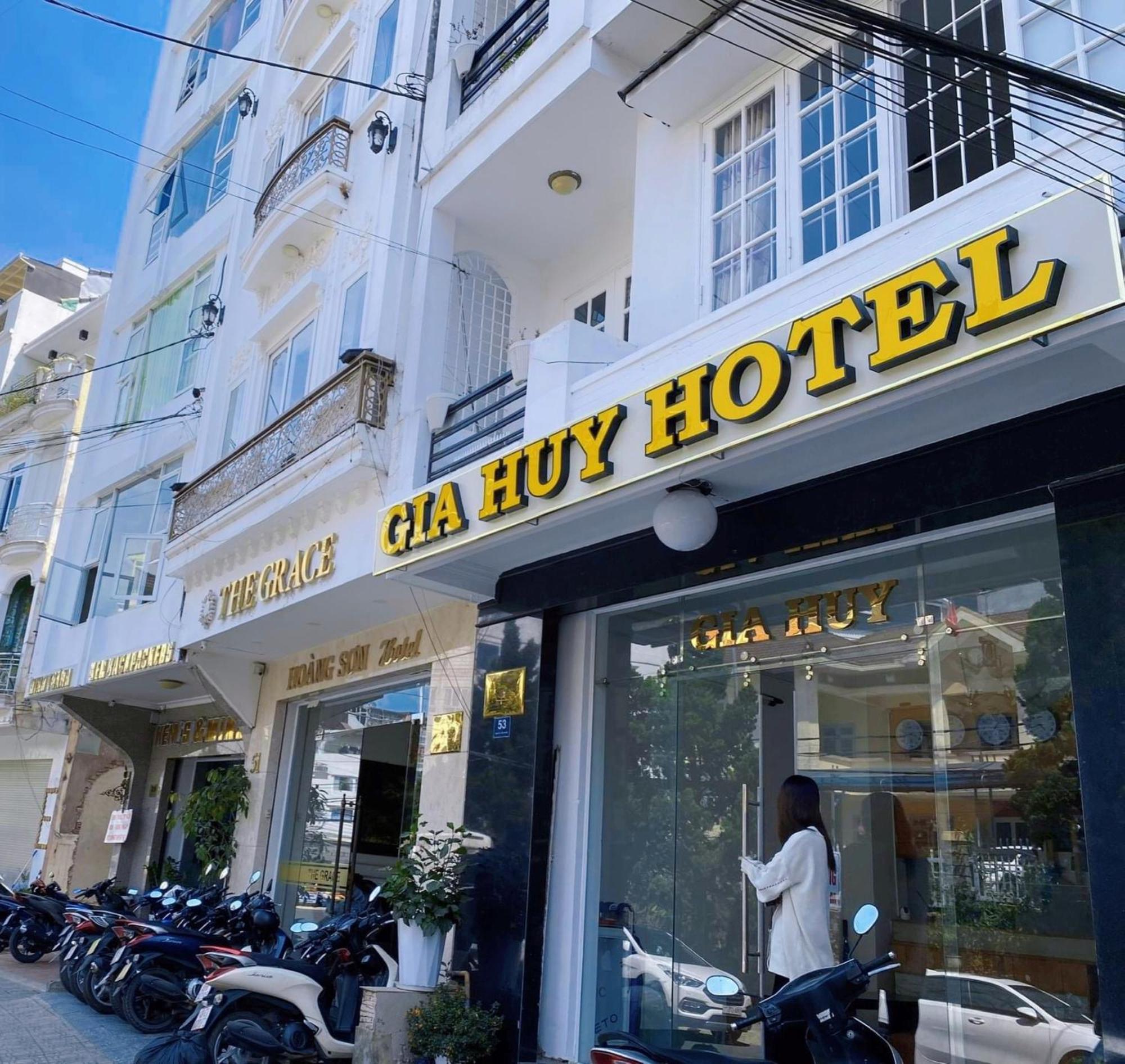 דה לאט Glory Gia Huy Hotel מראה חיצוני תמונה